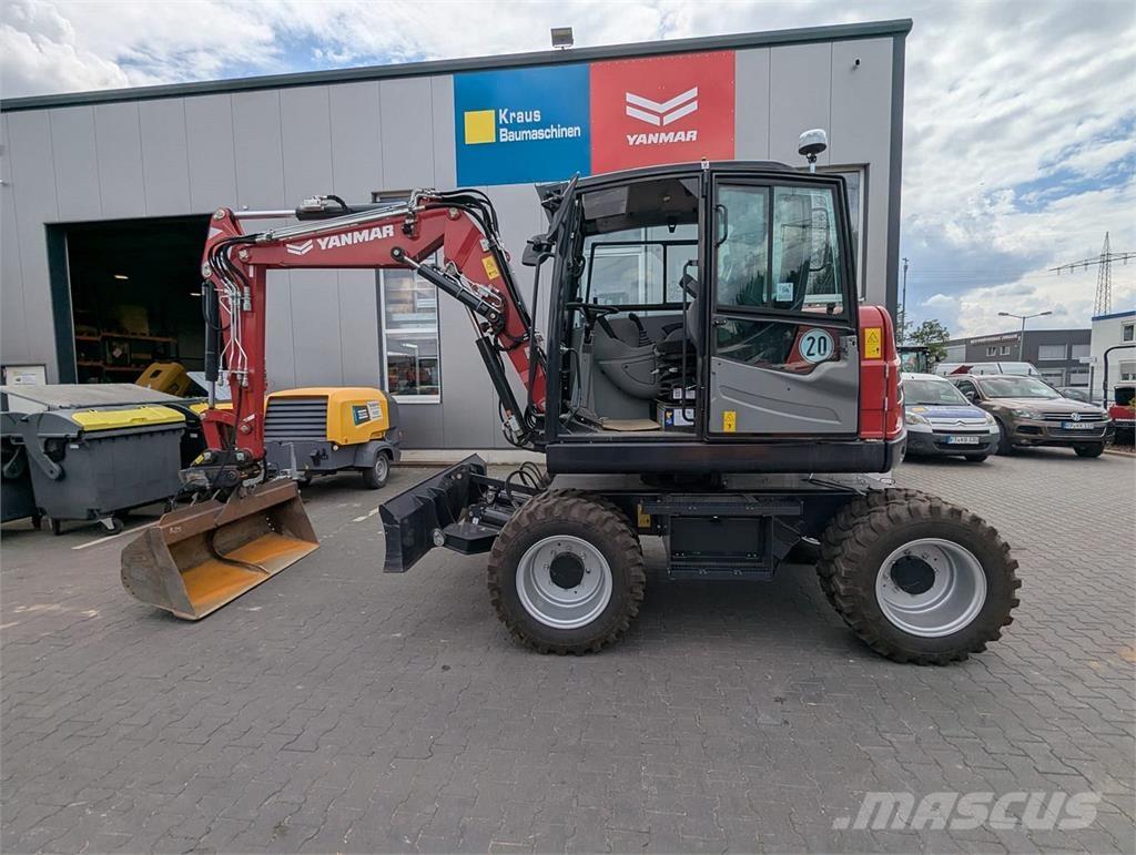 Yanmar B 75 W Mobilbagger
