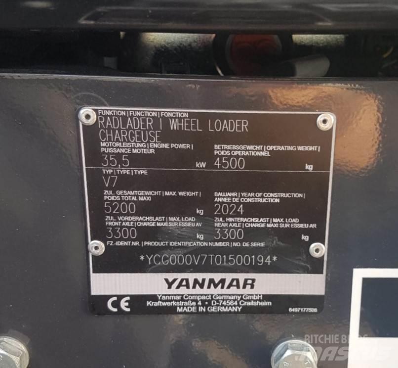 Yanmar V7 HW Radlader