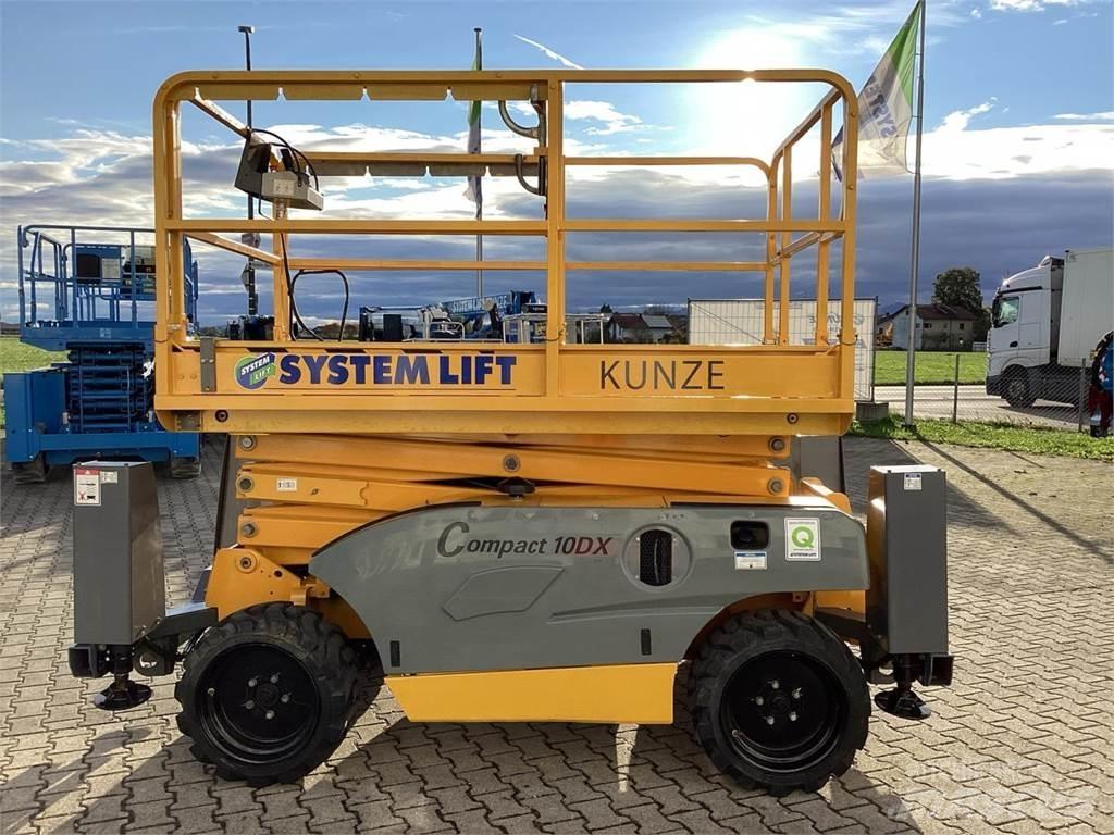 Haulotte Compact10DX Scheren-Arbeitsbühnen