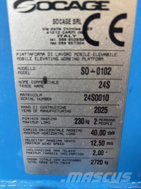 Socage 24S Andere Arbeitsbühnen