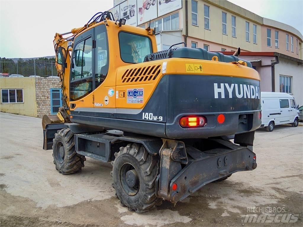 Hyundai R140W-9 Mobilbagger