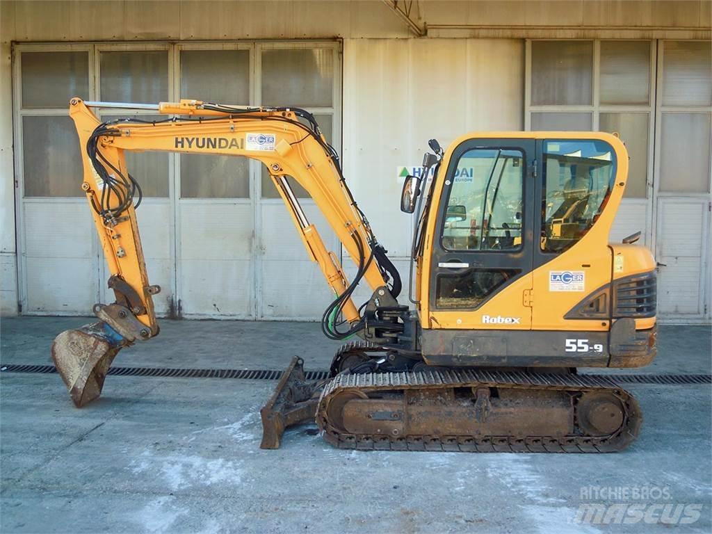 Hyundai R55-9 Minibagger < 7t