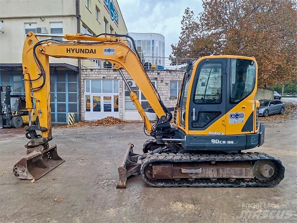 Hyundai R80CR-9A Minibagger < 7t