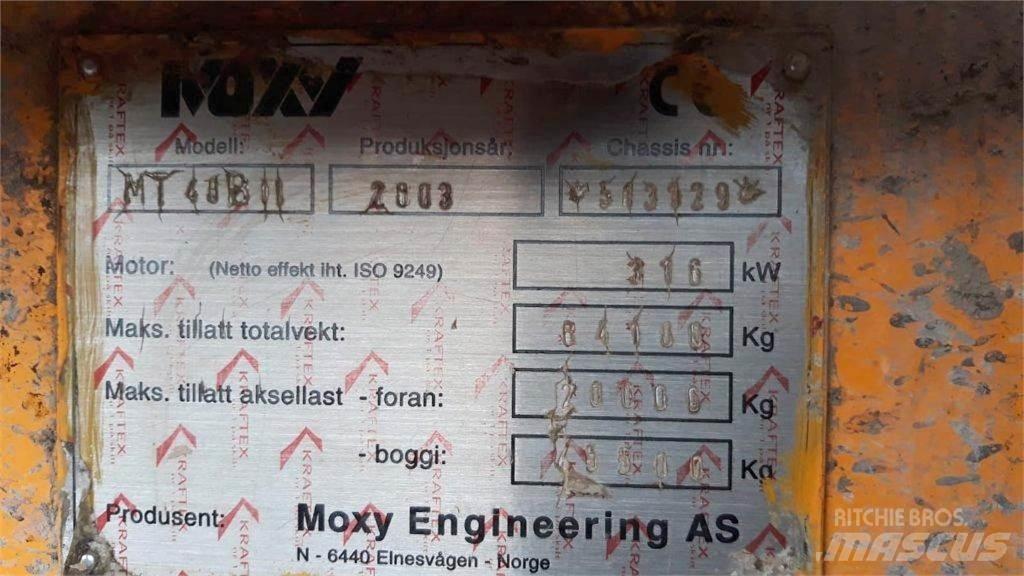 Moxy MT 40B Dumper - Knickgelenk