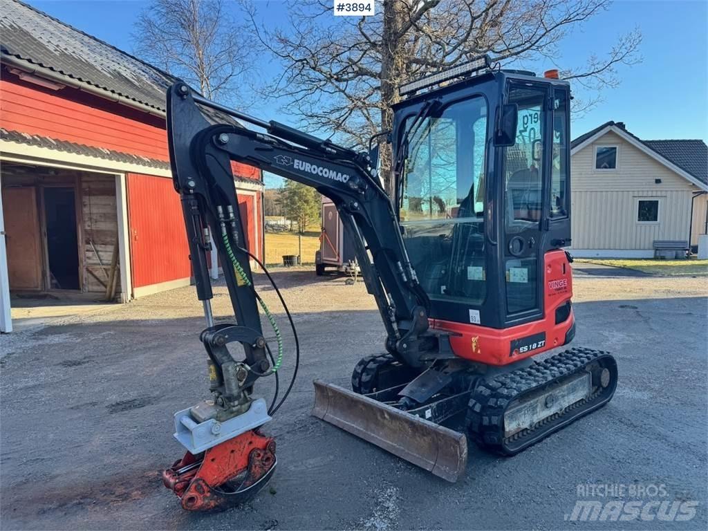 Euromach ES18ZT Raupenbagger