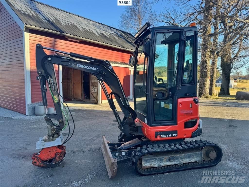 Euromach ES18ZT Raupenbagger