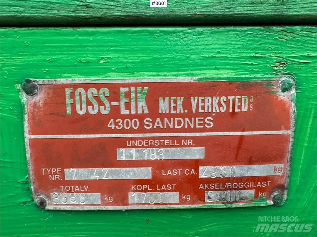 Foss-Eik 4T Getreideanhänger