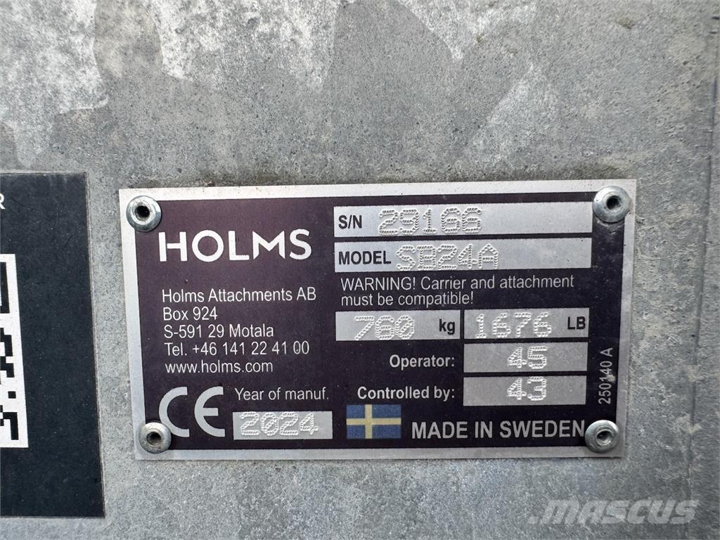Holms SB24A Schneeschilde und -pflüge