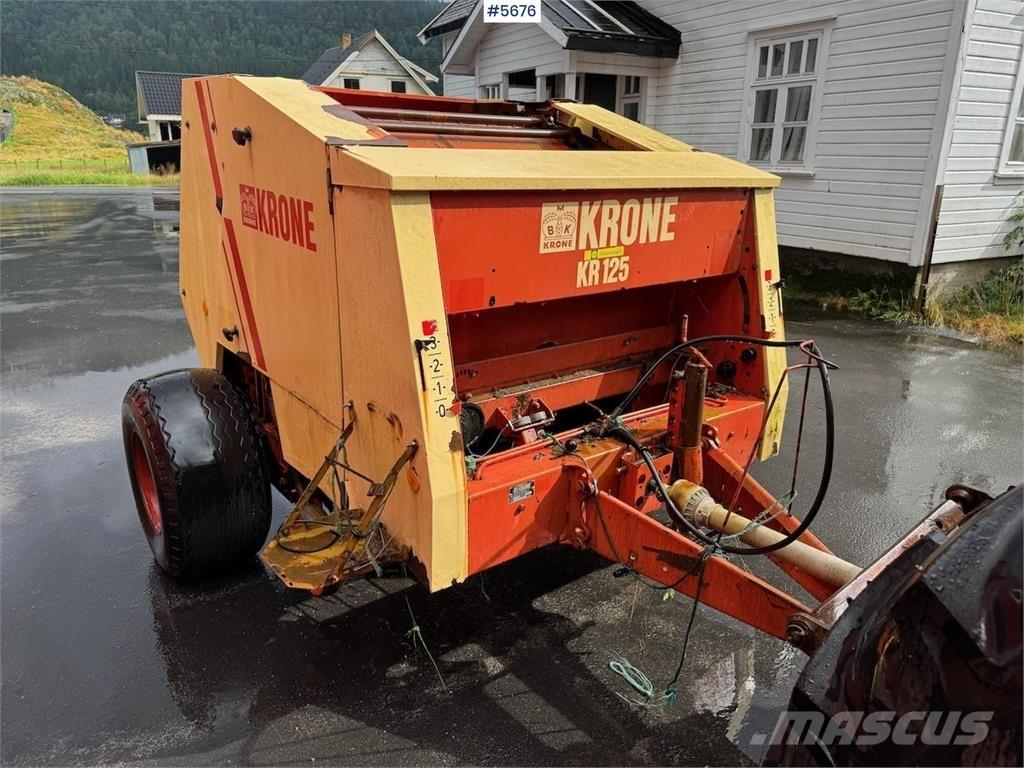 Krone KR 125 Sonstige Erntemaschinen