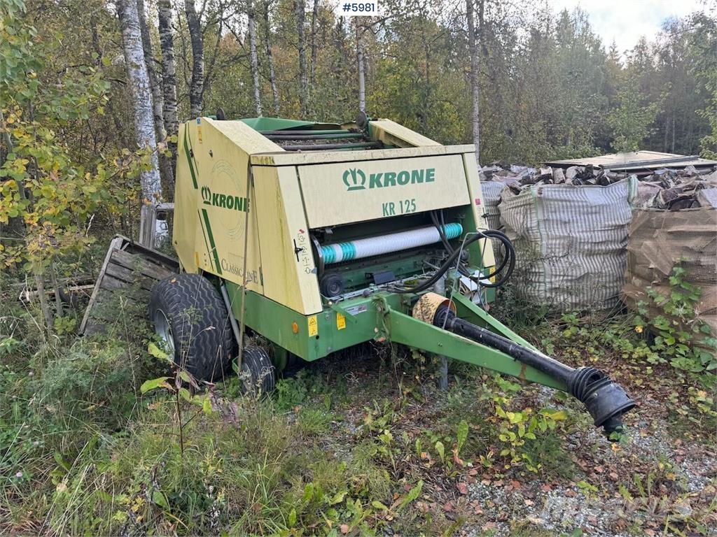 Krone KR 125 Sonstige Erntemaschinen
