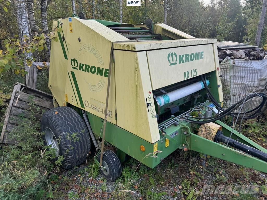 Krone KR 125 Sonstige Erntemaschinen
