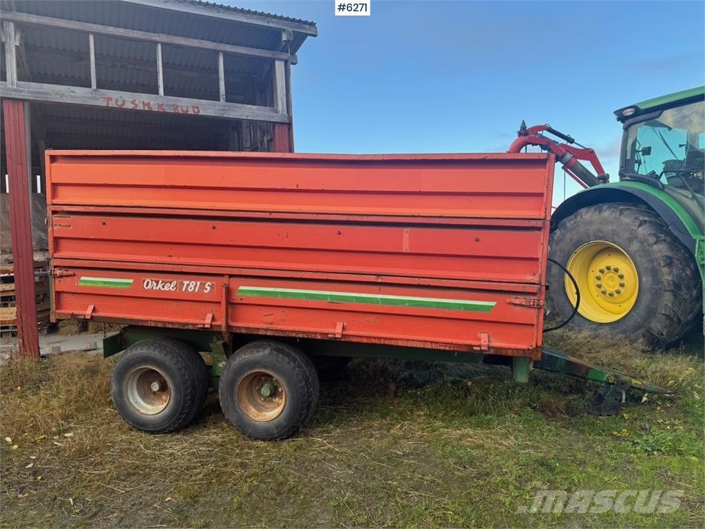 Orkel T81 S Getreideanhänger