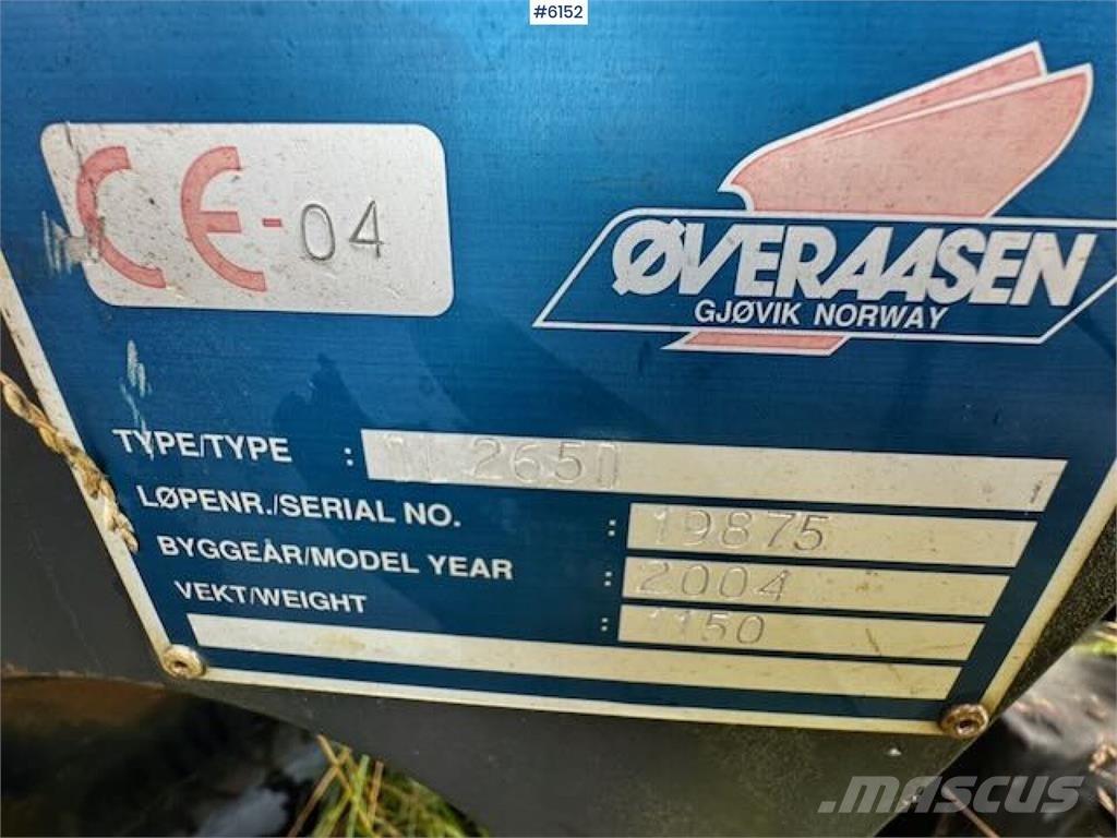  Øveraasen 2651 Schneeschilde und -pflüge