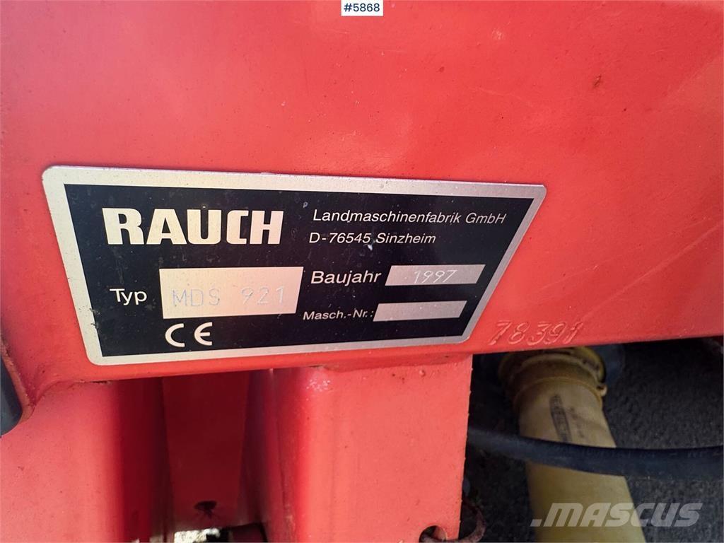 Rauch MDS 921 Drillmaschinen