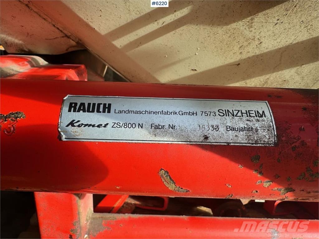Rauch ZS800 Drillmaschinen