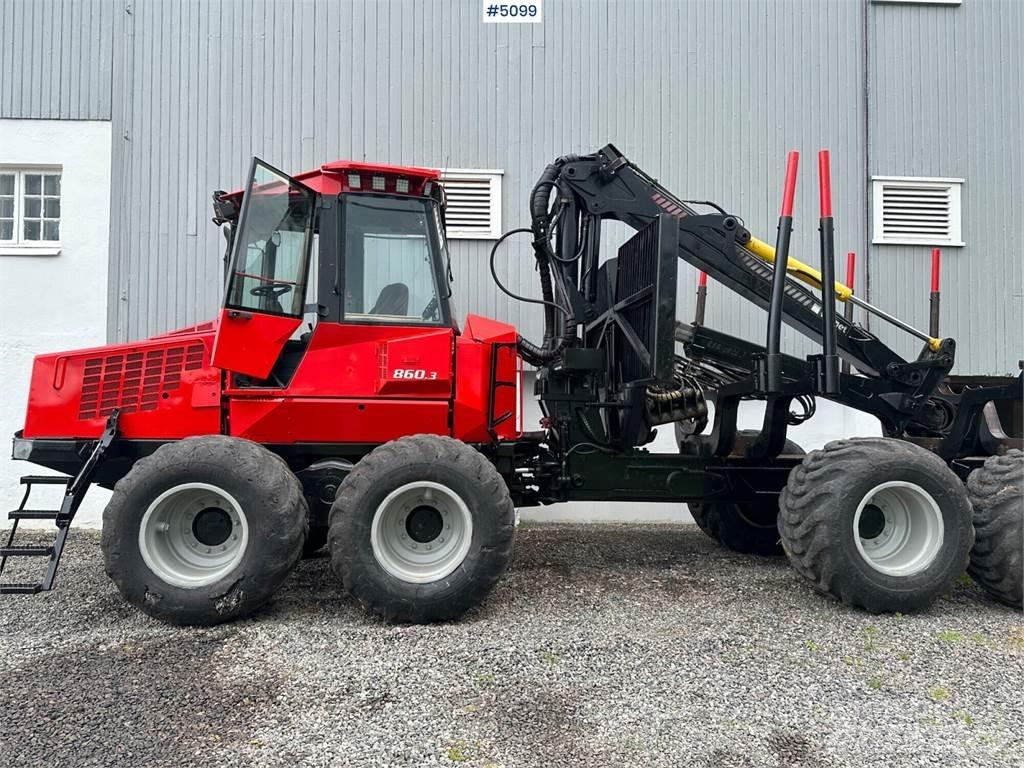 Valmet 860 lll Förderkrane