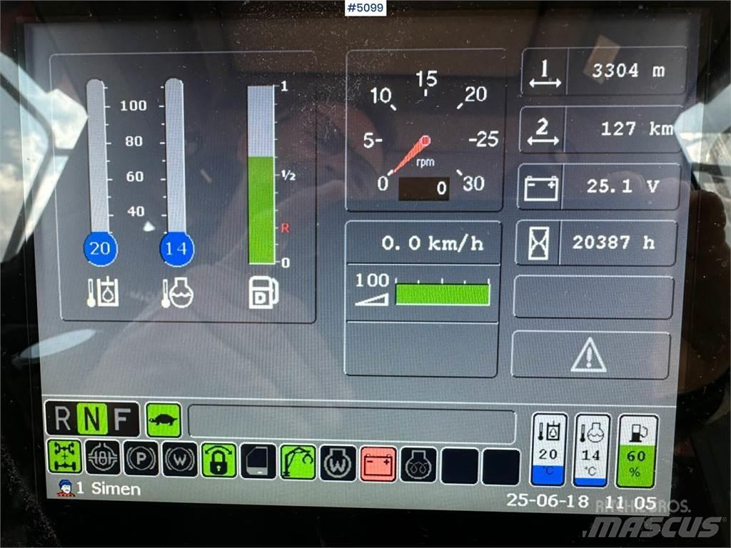 Valmet 860 lll Förderkrane
