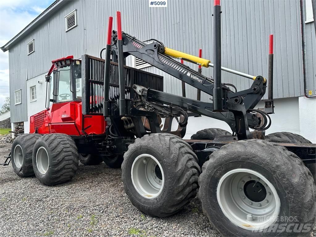 Valmet 860 lll Förderkrane