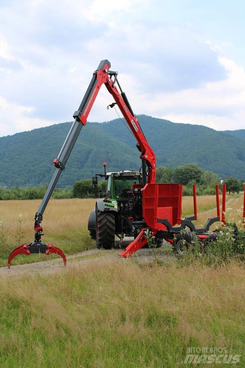 Beha V1200 mit 8870 Forstanhänger