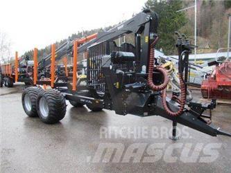 BMF 12T2 pro + 750 HP Forstanhänger