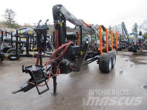 BMF 12T2 pro + 750 HP Forstanhänger
