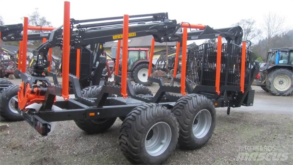 BMF 14T2 + 850 HP Forstanhänger