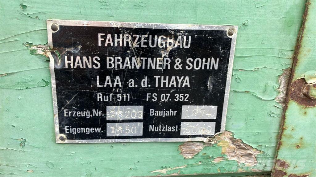 Brantner 5 Tonnen Kippanhänger