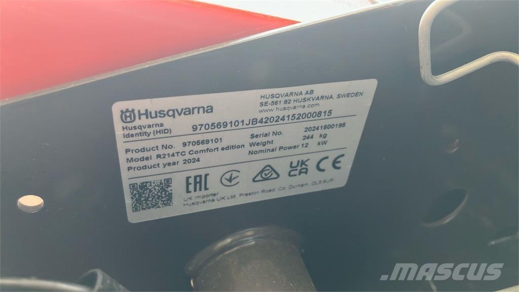 Husqvarna R 214TC Sonstige Kommunalmaschinen