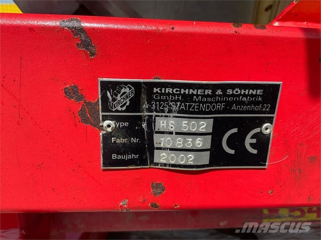 Kirchner HS502 Weitere Düngemaschinen