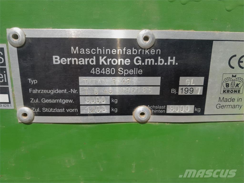 Krone Titan R48 Ladewagen