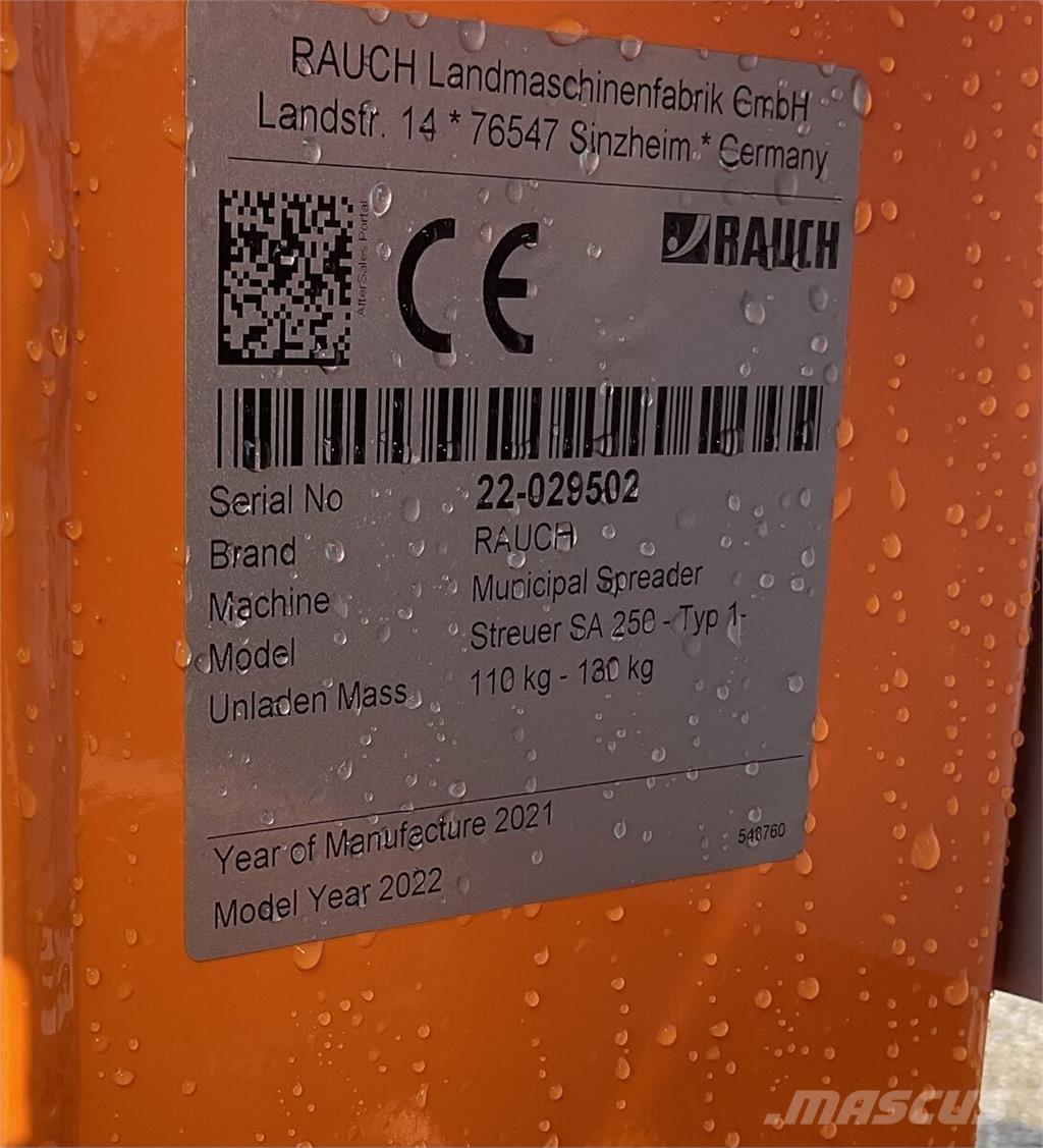 Rauch SA 250 Sonstige Kommunalmaschinen