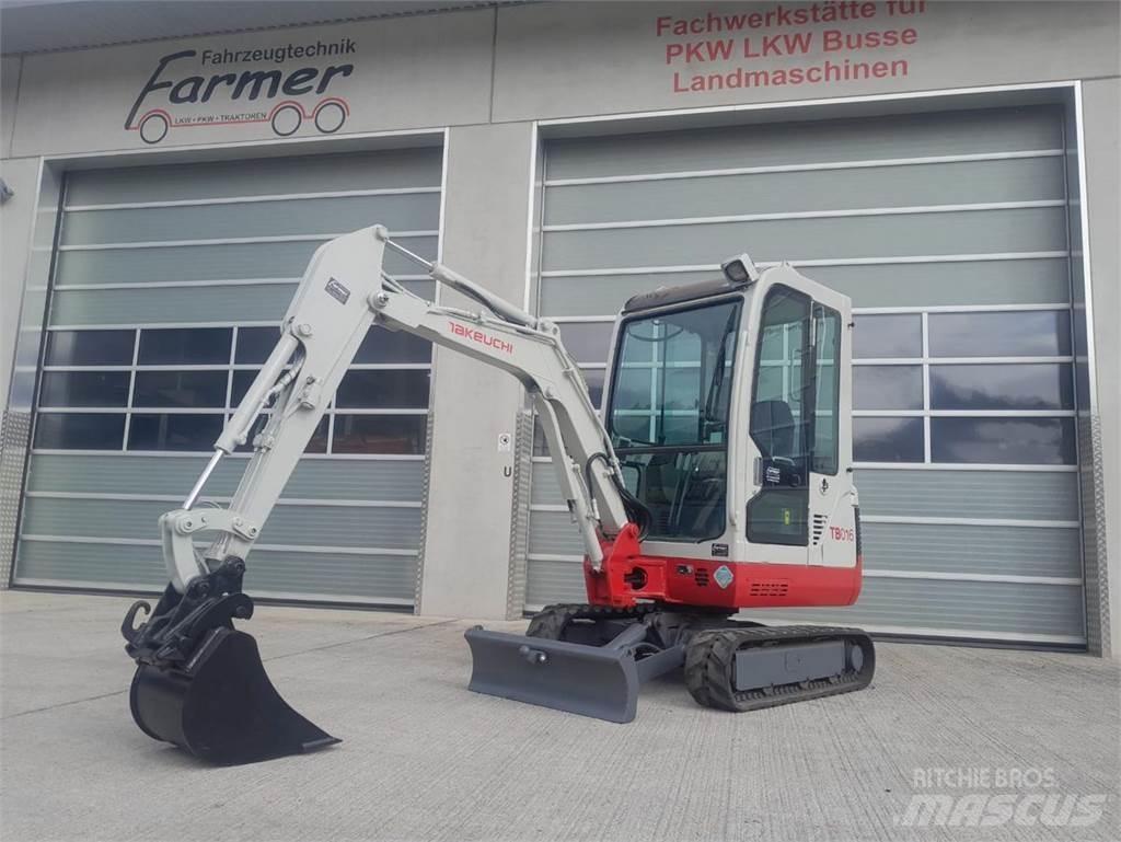 Takeuchi TB016 Minibagger < 7t
