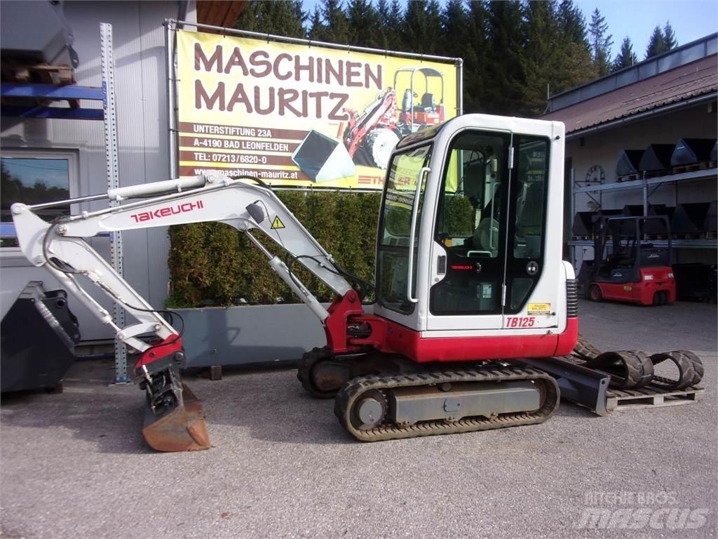Takeuchi TB125 Minibagger < 7t