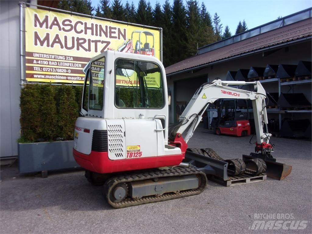 Takeuchi TB125 Minibagger < 7t