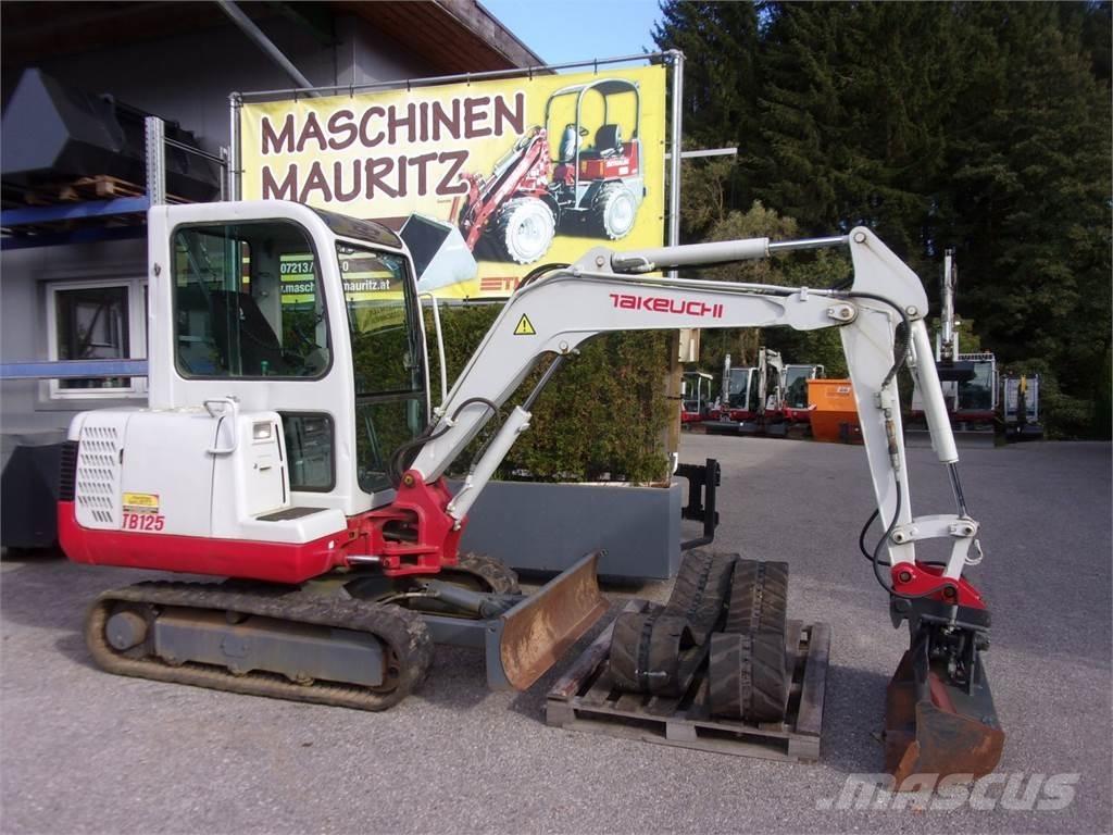 Takeuchi TB125 Minibagger < 7t