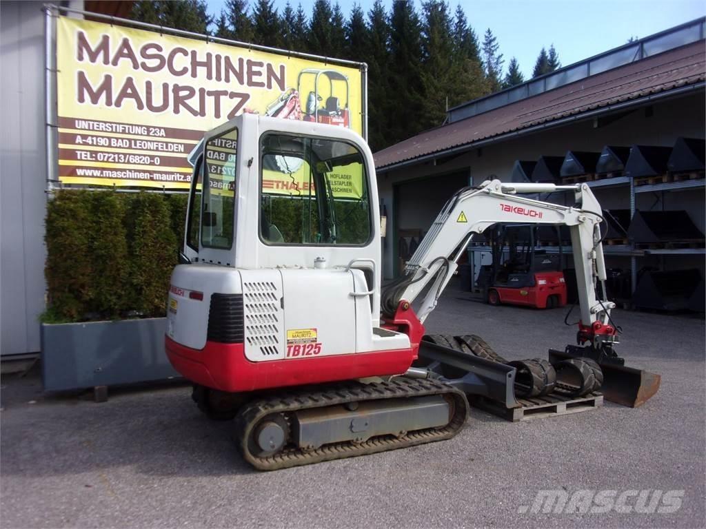 Takeuchi TB125 Minibagger < 7t