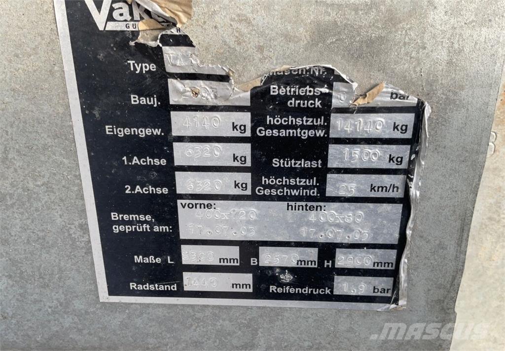  Vakutec VA10000 Gülletankwagen