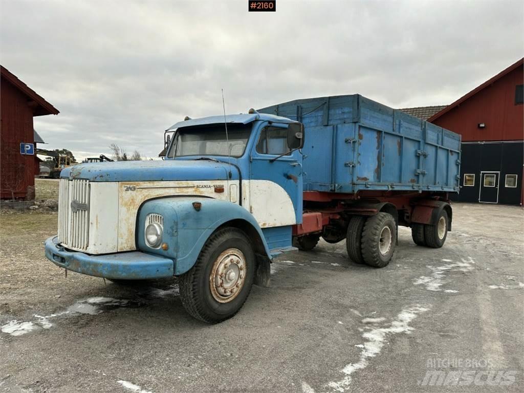 Scania L76 Pritschenwagen/Pritschenwagen mit Seitenklappe