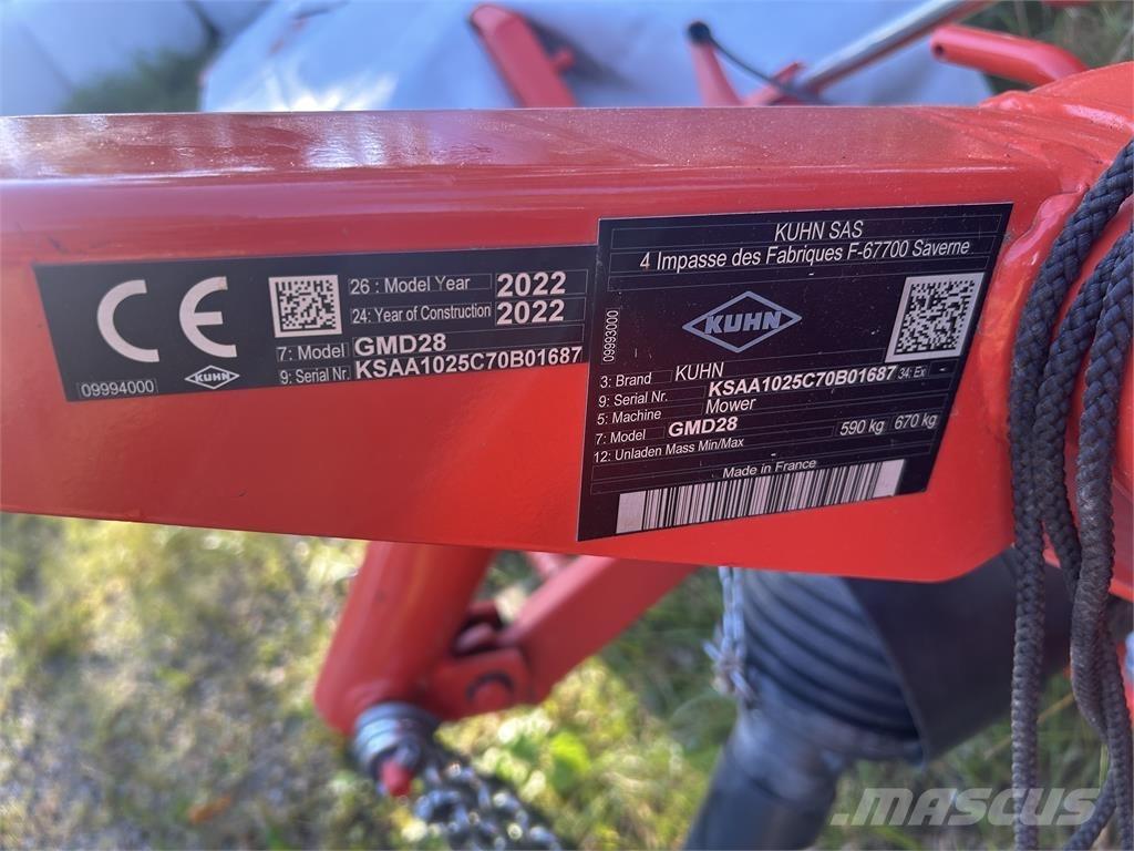 Kuhn GMD 28 Mäher