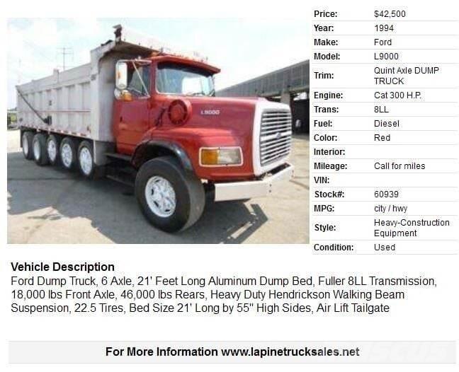 Ford L9000 Kipper