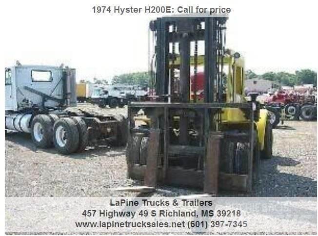 Hyster H200E Heftrucks overige