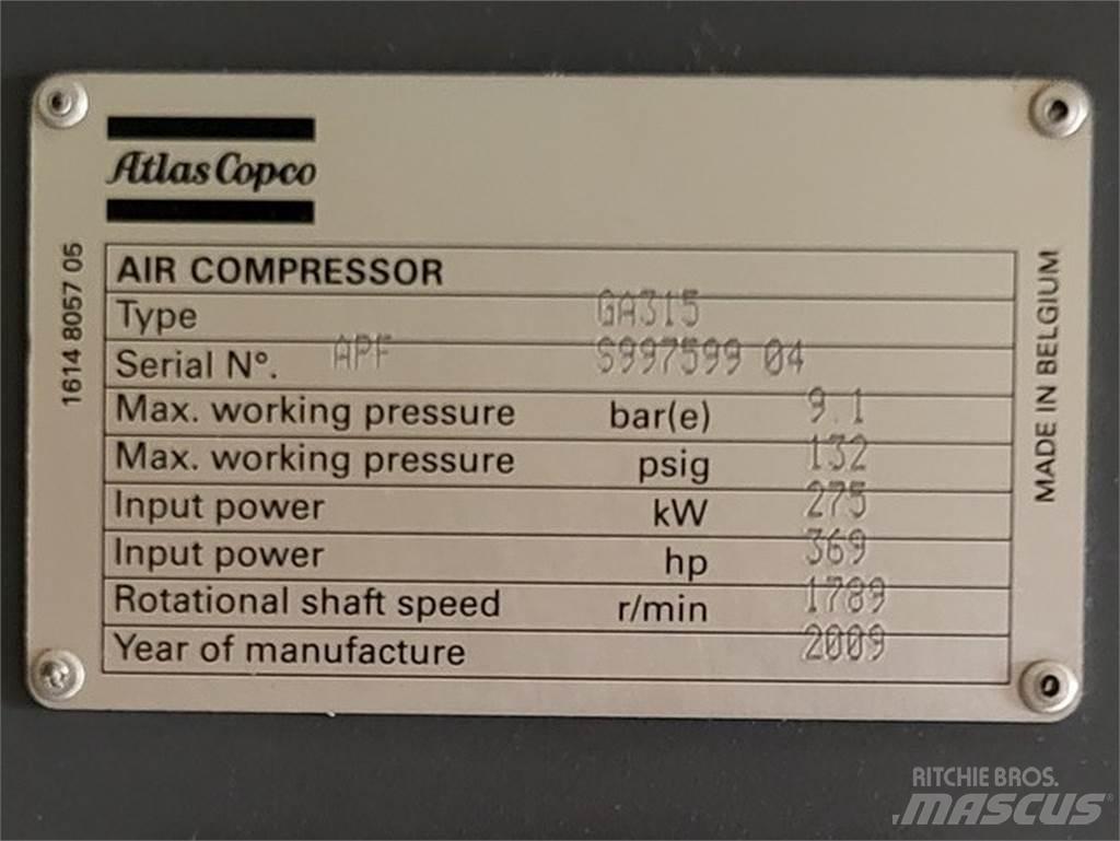 Atlas Copco GA315 Kompressoren
