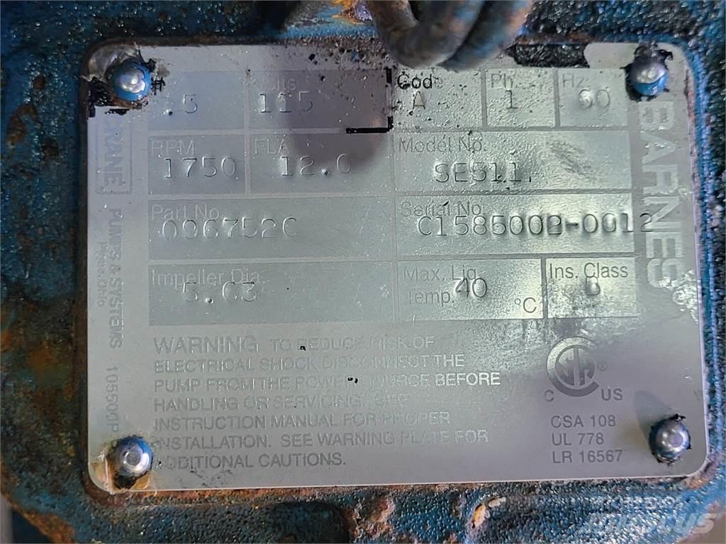  BARNES SE511 Wasserpumpen
