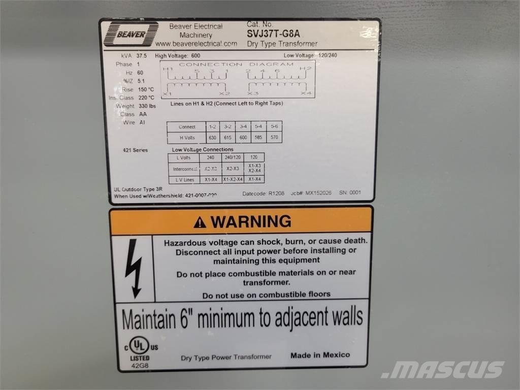  BEAVER SVJ37T-G8A Sonstige Baumaschinen