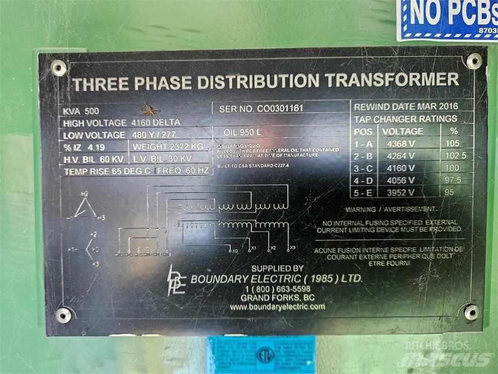  BOUNDARY ELECTRIC Sonstige Baumaschinen