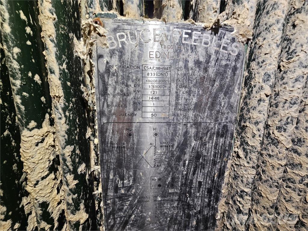 Bruce PEEBLES & CO. LTD. Sonstige Baumaschinen