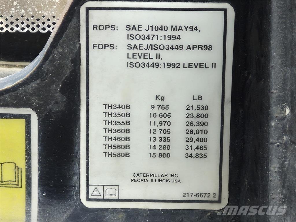 CAT TH560B Teleskoplader für Landwirtschaft
