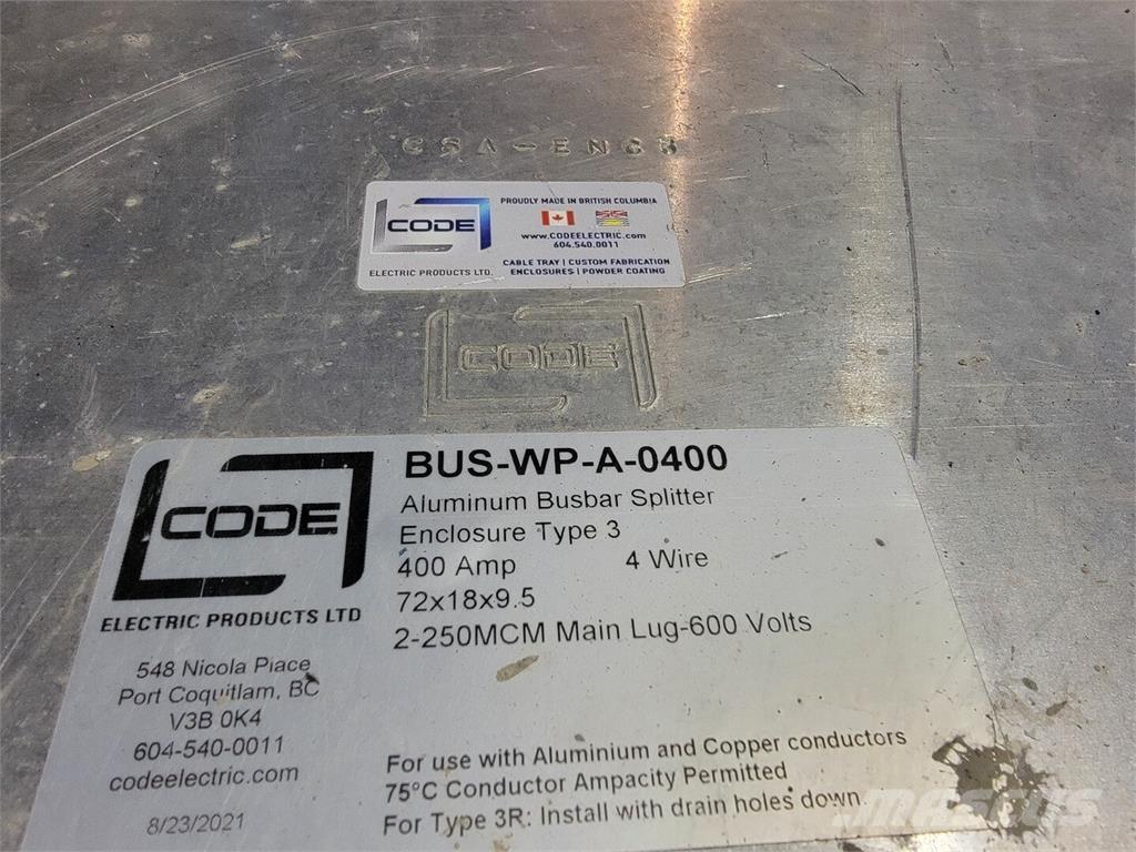 CODE BUS-WP-A-0400 Sonstige Baumaschinen