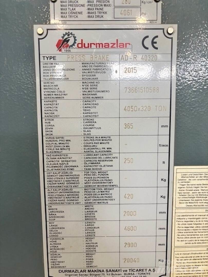 Durma AD-R 40320 Sonstige Baumaschinen