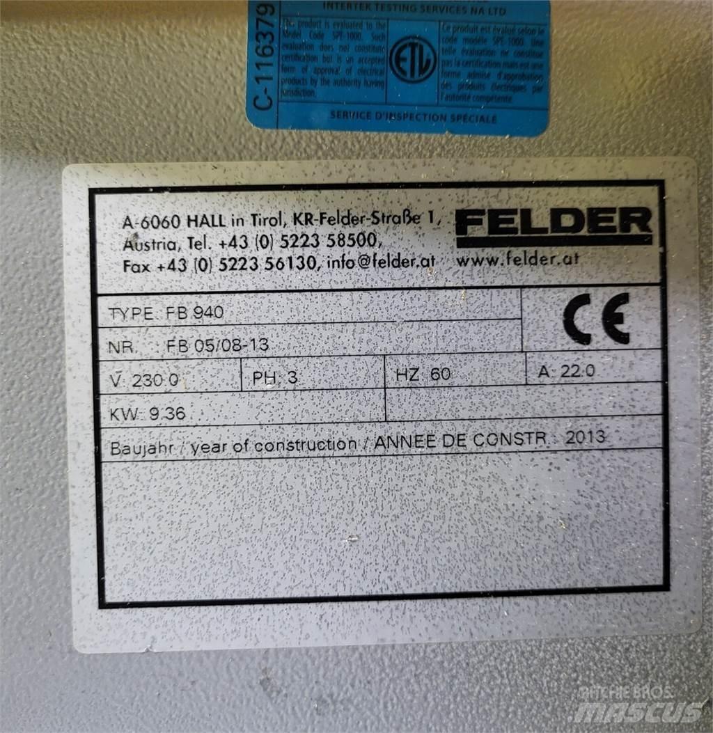  FELDER FB 940 Sonstige Baumaschinen
